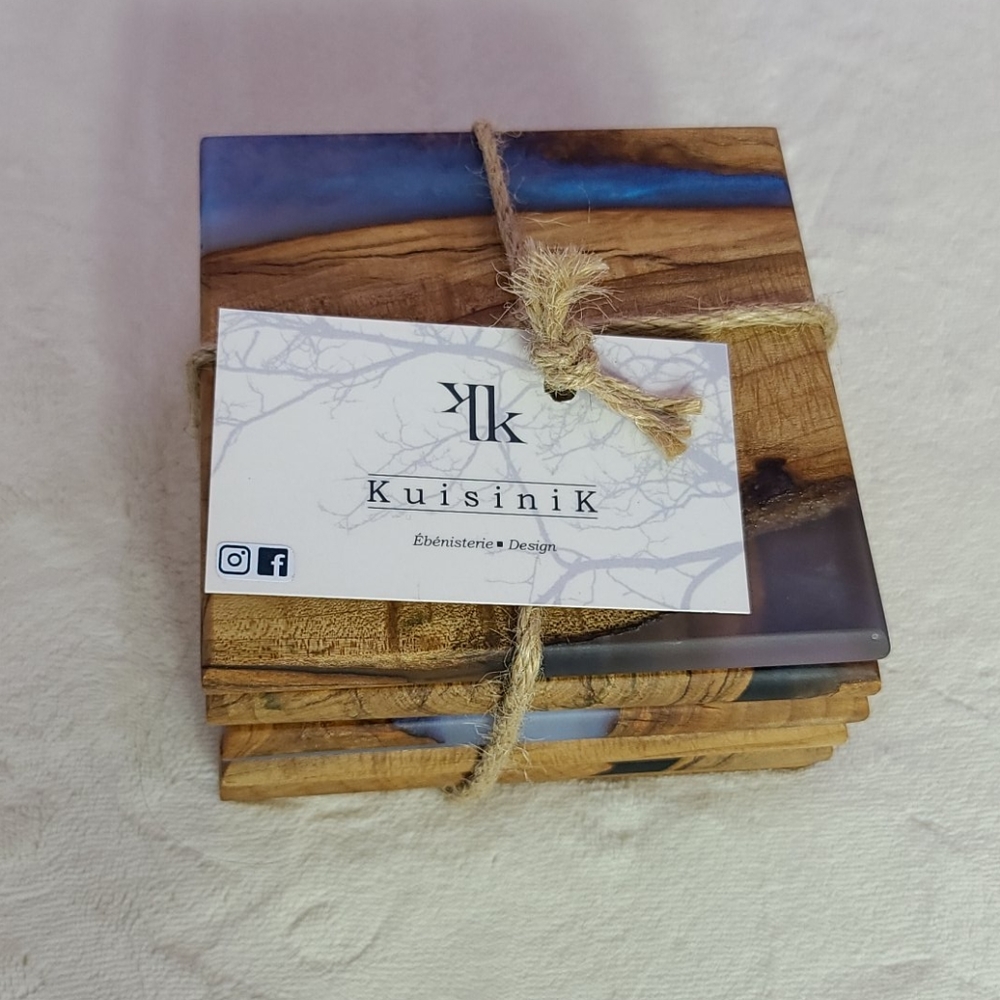 🆕️ 6 handmade coasters